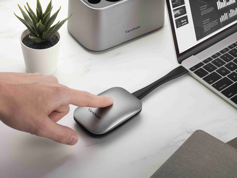 ViewSonic’s New ViewBoard Cast Button Enables RealTime Wireless